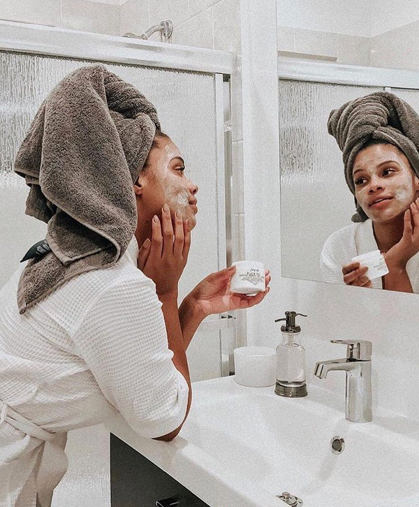 Did you wash your face right in winter?