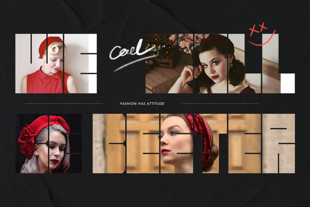 Tips for changeable red headwear