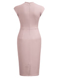 Half Collar Office Work Dress