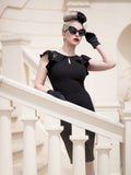 Vintage Lace Cocktail Evening Party Dress