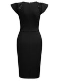 Vintage Lace Cocktail Evening Party Dress - Aisize - New Vintage Simplified Design