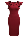 Vintage Lace Cocktail Evening Party Dress - Aisize - New Vintage Simplified Design