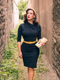 Tit Neckline Mid Sleeves Bodycon