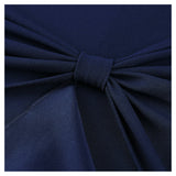 Ruffle Draped Cocktail Knee Dress - Aisize - New Vintage Simplified Design