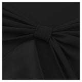 Ruffle Draped Cocktail Knee Dress - Aisize - New Vintage Simplified Design