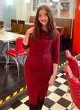 Stretch Business Wrap Bodycon - Aisize - New Vintage Simplified Design