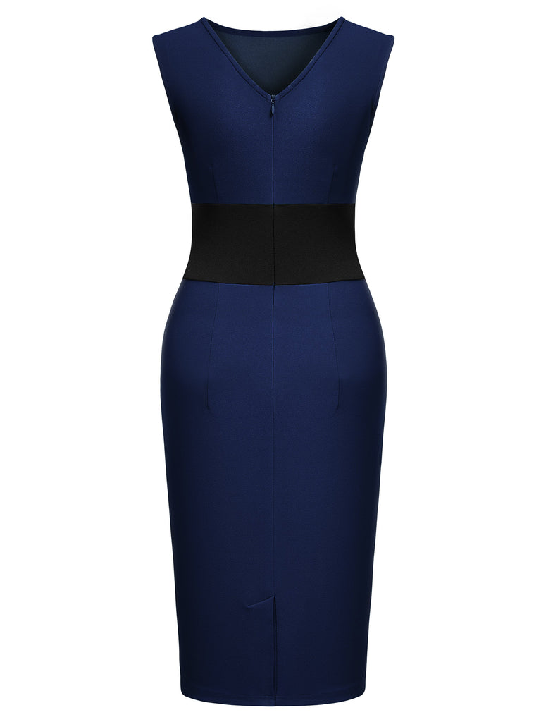 Sleeveless Bowknot Pencil Dress – Aisize Sleeveless Bowknot Pencil Dress – Aisize