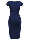 Women's Chic Sweetheart Split Club Party Bodycon Dress