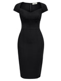 Women's Chic Sweetheart Split Club Party Bodycon Dress