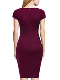 Women's Chic Sweetheart Split Club Party Bodycon Dress
