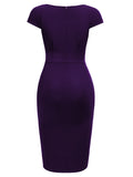 Women's Chic Sweetheart Split Club Party Bodycon Dress