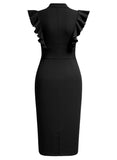 Bodycon Cocktail Pencil Dress - Aisize - New Vintage Simplified Design