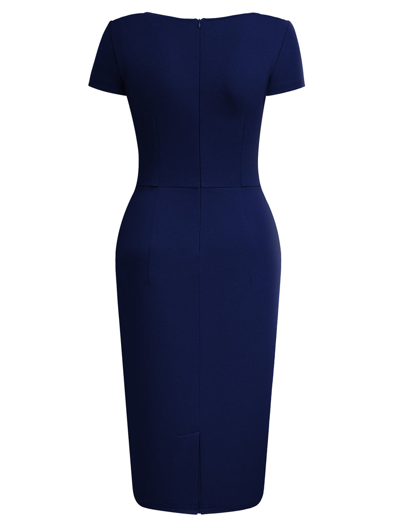 V-neck Ruffle Bodycon Dress – Aisize