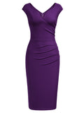 Slim Style Sleeveless Business Pencil Dress