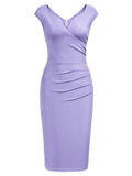 Slim Style Sleeveless Business Pencil Dress