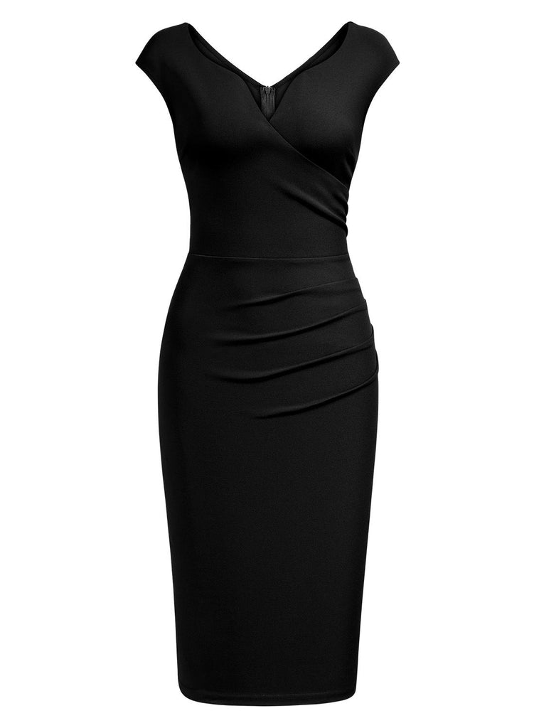 muxxn women's retro 1950s style sleeveless slim business pencil dress Muxxn Dresses | Muxxn Women's Retro 1950s Style Sleeveless Slim Business Pencil Dress | Color: Blue | Size: S