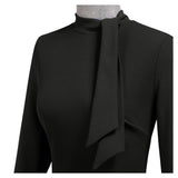 Tit Neckline Mid Sleeves Bodycon