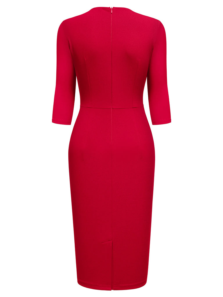 Sweetheart Half Sleeves Bodycon Dress Aisize Sweetheart Half Sleeves Bodycon Dress Aisize