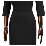 Sweetheart Half Sleeves Bodycon Dress