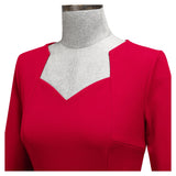 Sweetheart Half Sleeves Bodycon Dress